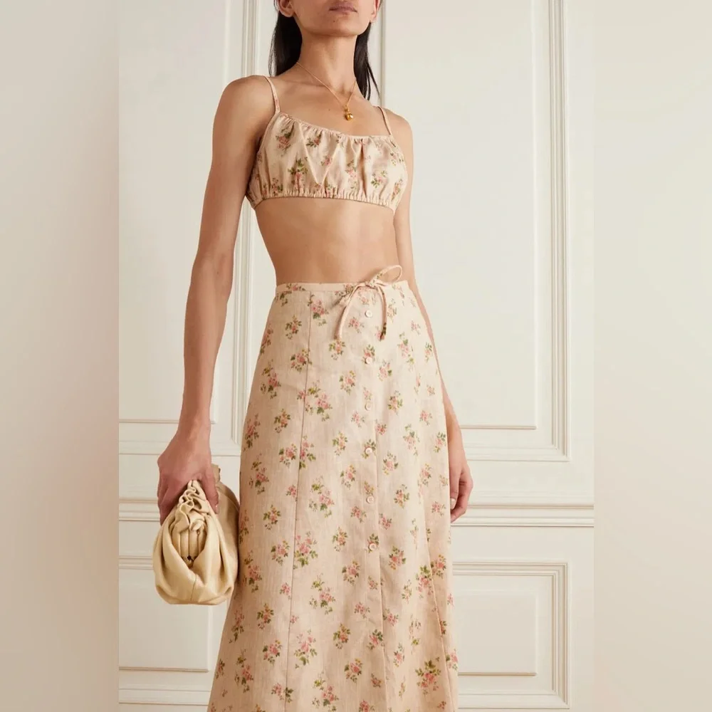 Reformation kamren linen